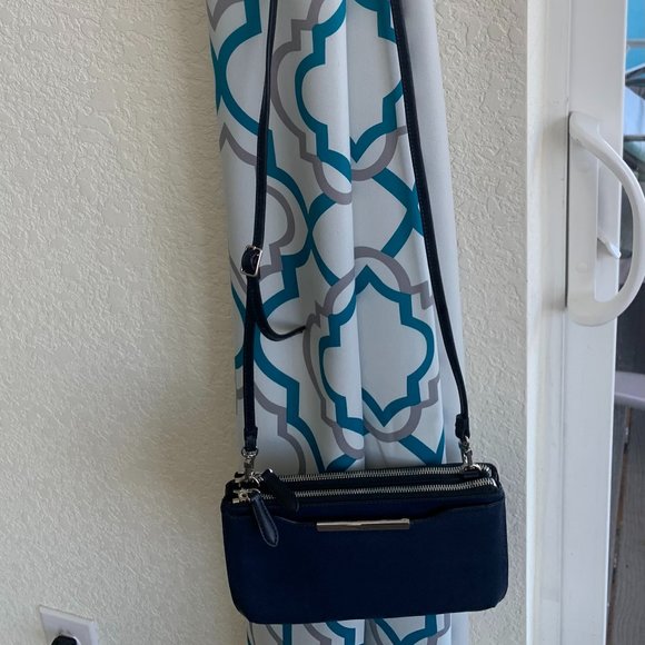 Tumi Navy Blue Crossbody - Picture 2 of 11